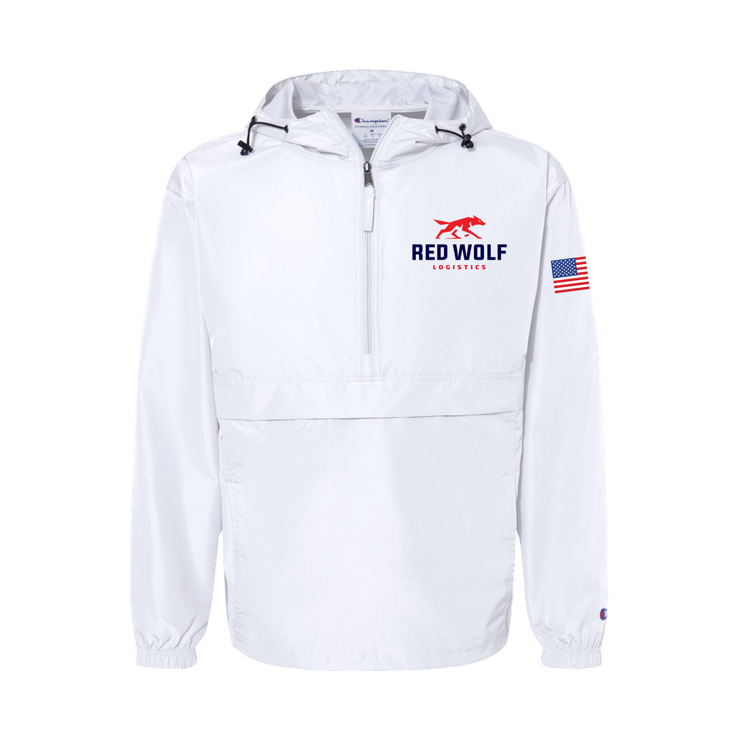Red Wolf Logistics 1/4-Zip Windbreaker