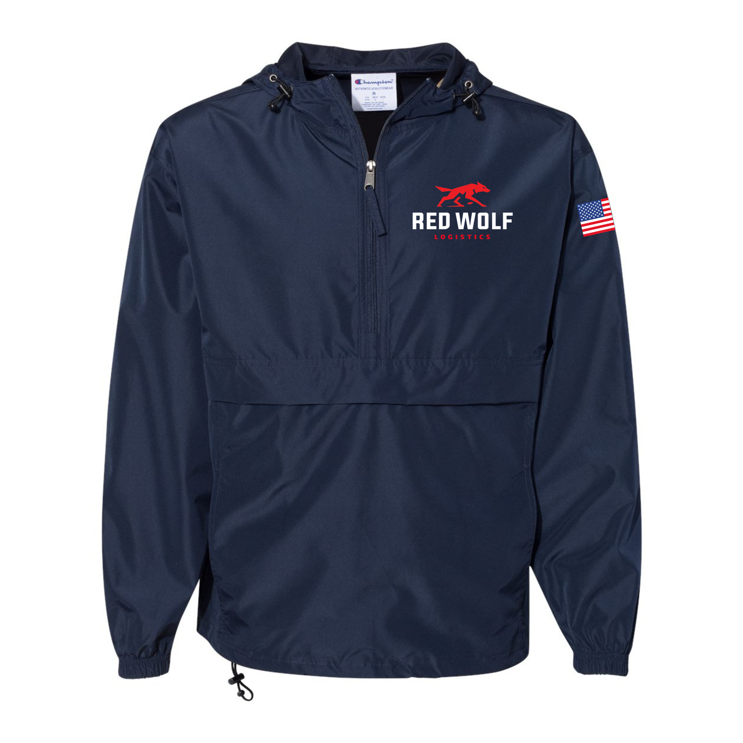 Red Wolf Logistics 1/4-Zip Windbreaker