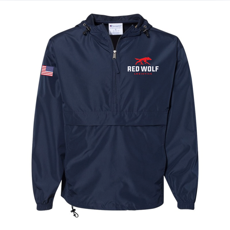 Red Wolf Logistics 1/4-Zip Windbreaker
