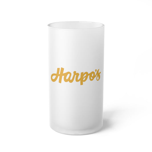 Harpo's Frosted Glass Beer Mug