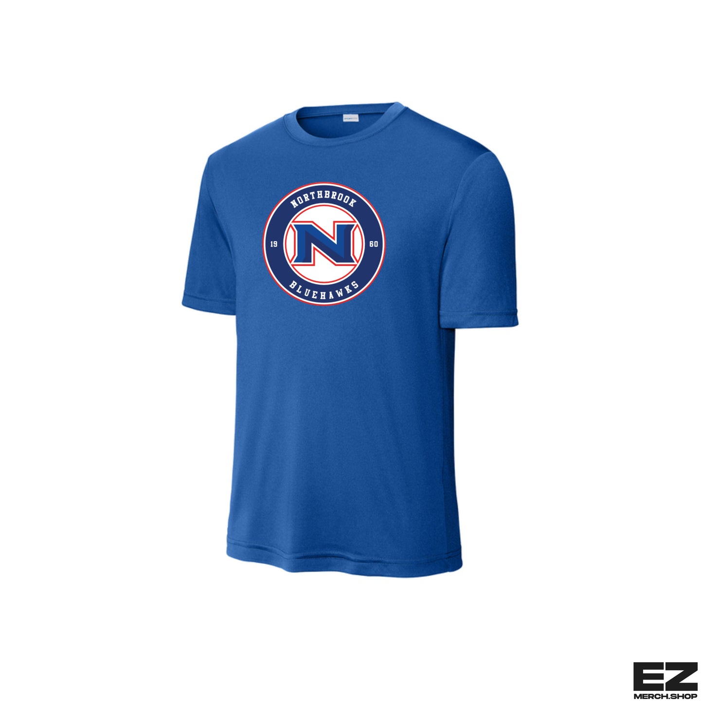 Bluehawks Spor-Tek Performance Tee