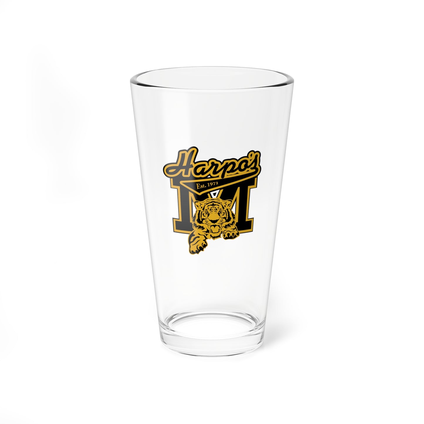 Harpo's 16oz Beer Glass