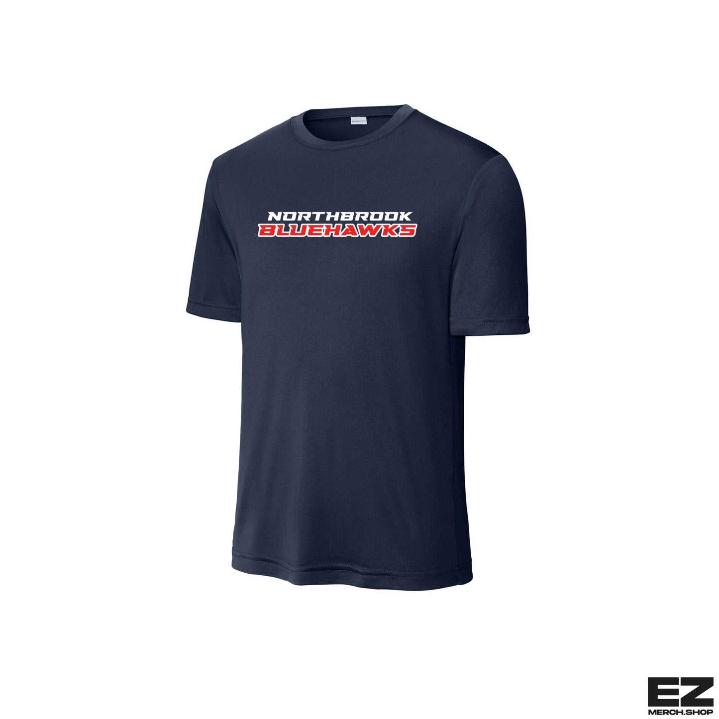 Bluehawks Spor-Tek Performance Tee