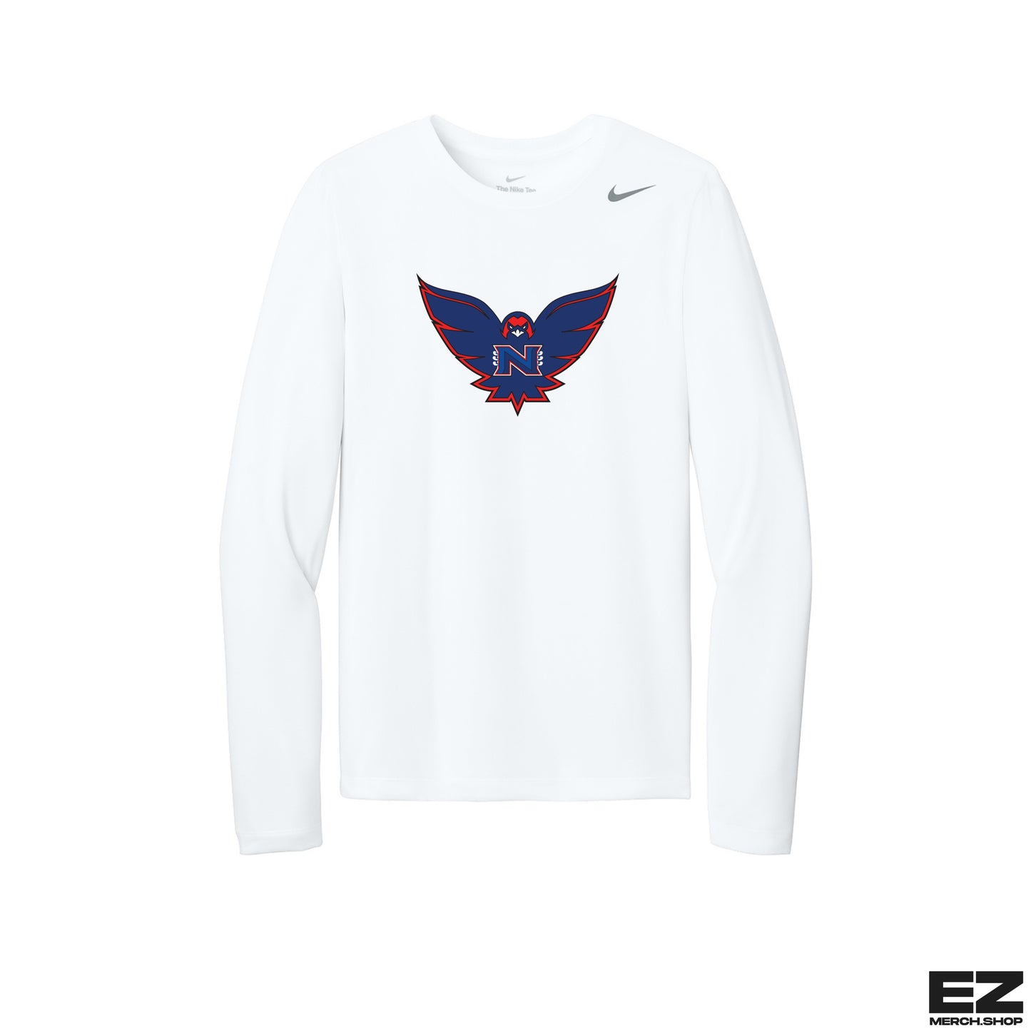 Bluehawks Nike Performance Long Sleeve Tee
