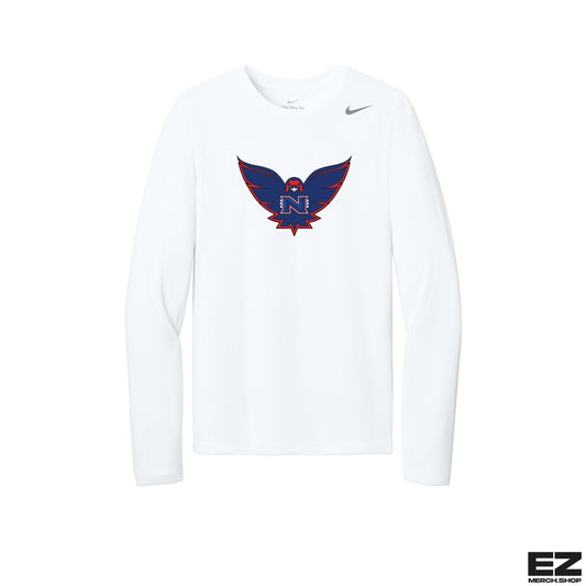 Bluehawks Nike Performance Long Sleeve Tee