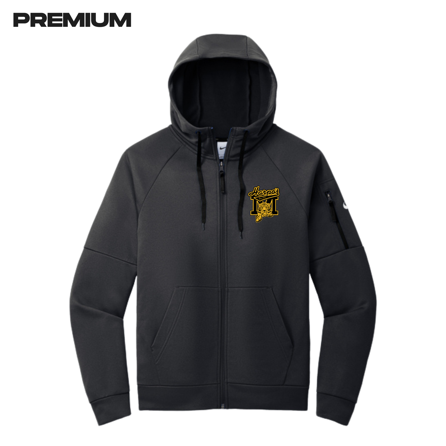 Premium Harpo's Full-Zip Hoodie