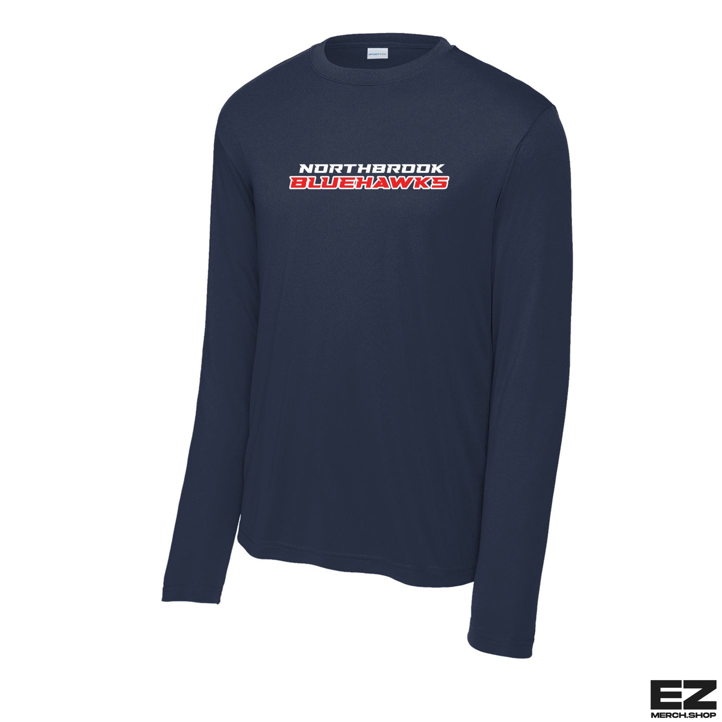 Bluehawks Spor-Tek Performance Long Sleeve Tee