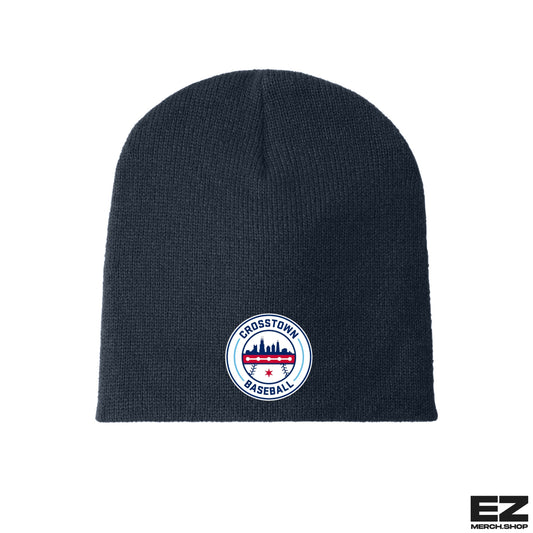 Crosstown Baseball Winter Embroidered Hat