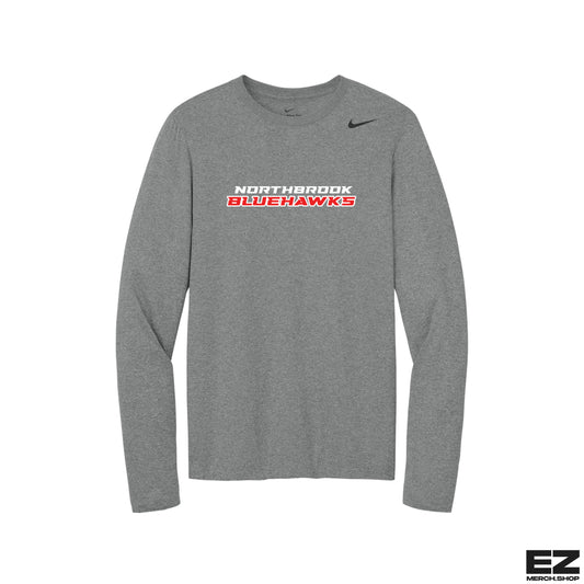 Bluehawks Nike Performance Long Sleeve Tee