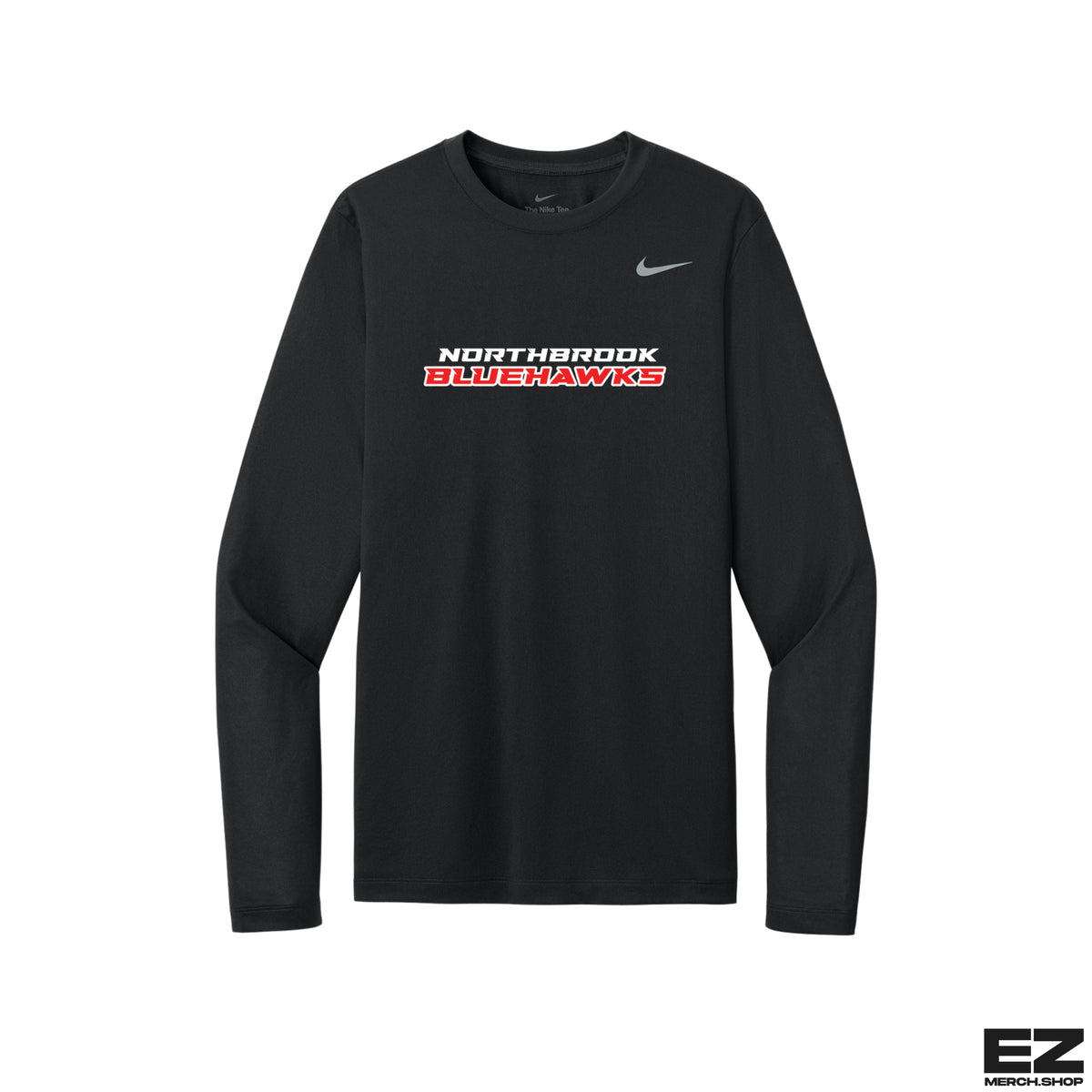 Bluehawks Nike Performance Long Sleeve Tee