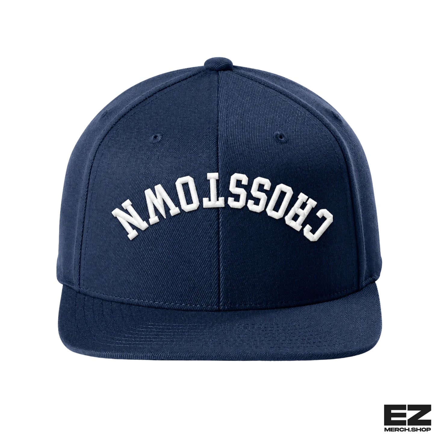 Crosstown Baseball Hat - INVERSE Embroidered Logo