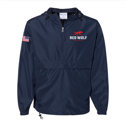 Red Wolf Logistics 1/4-Zip Windbreaker