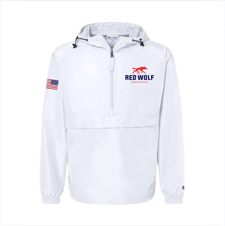 Red Wolf Logistics 1/4-Zip Windbreaker