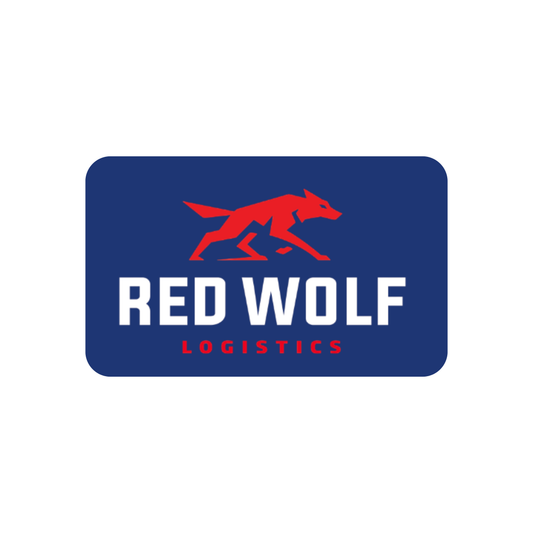 Red Wolf Logistics High Quality Vinyl Stickers (100 Pack)